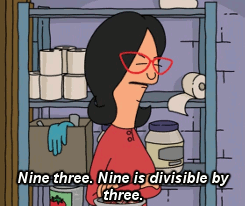 Nine three. Nine is divisible by three. 