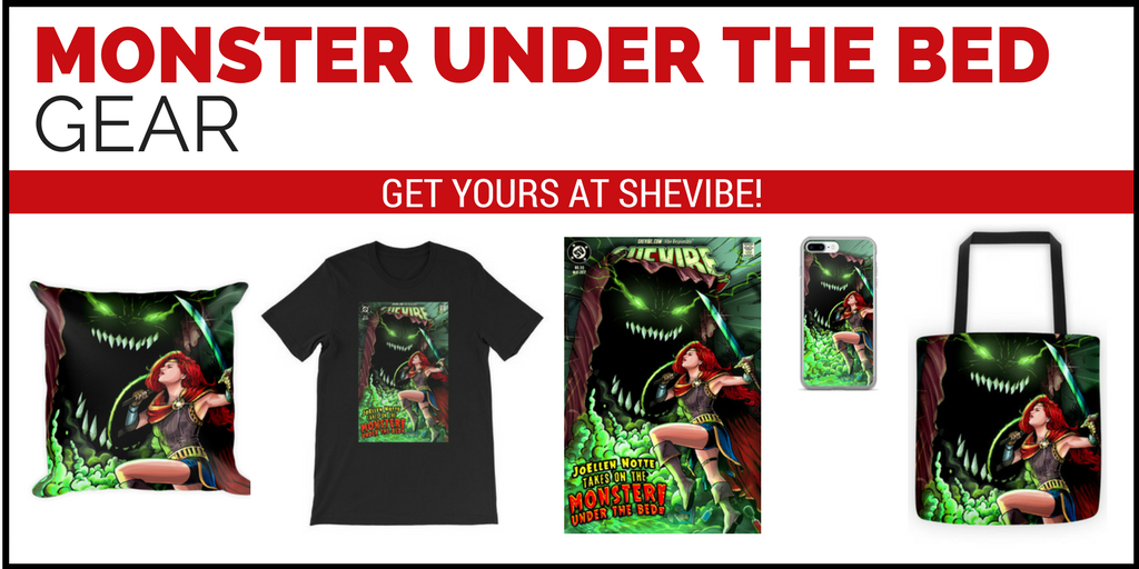 Monster Under The Bed Gear: Posters, T-shirts, Bags, Cell phone covers, and Pillows