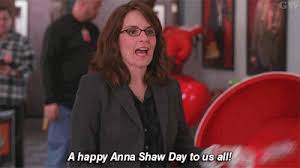 A happy Anna Shaw Day to us all!