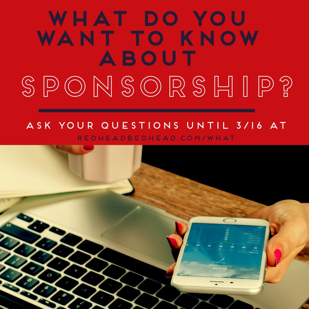 What do you want to know about sponsorship?