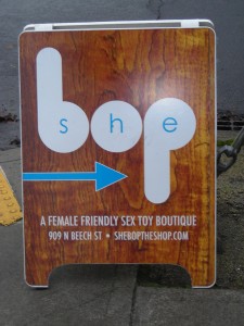 This way to She Bop!