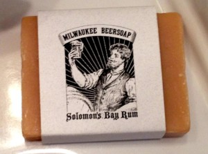 Beer soap. A Tour gift that didn't creep-out my brother. 