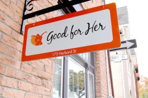 store sign