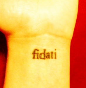 Fidati- Second person singular imperative of "fidarsi", a reflexive verb #WordGeek