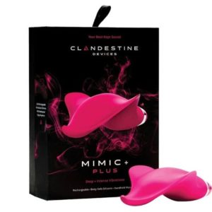 Magenta Mimic Plus manta ray shaped vibrator