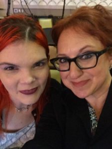 JoEllen and Elle Chase in close-up