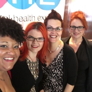 Four women: Dirty Lola, JoEllen, Tristan Taormino, and Elle Chase