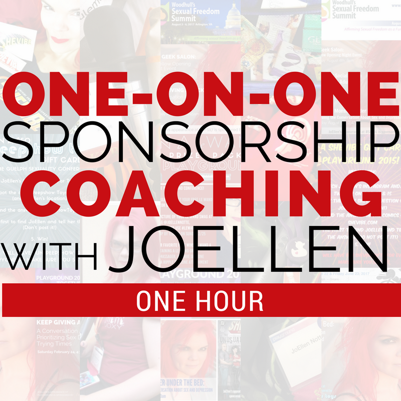 One-on-One Sponsorship Coaching - 1 hour